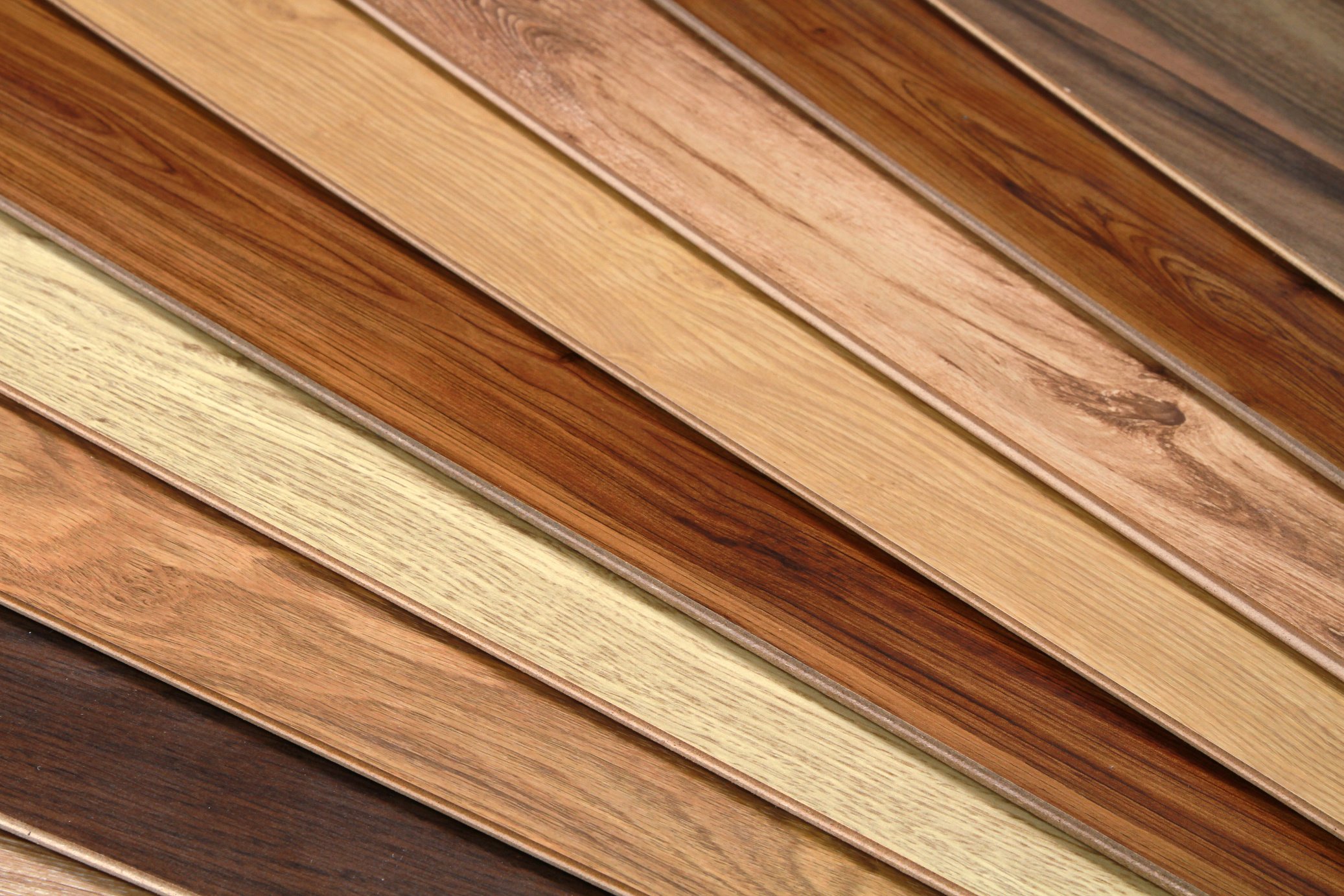 Wood flooring swatches